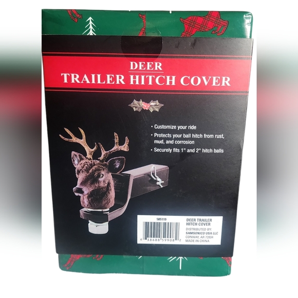 Deer trailer hitch cover - Picture 2 of 2